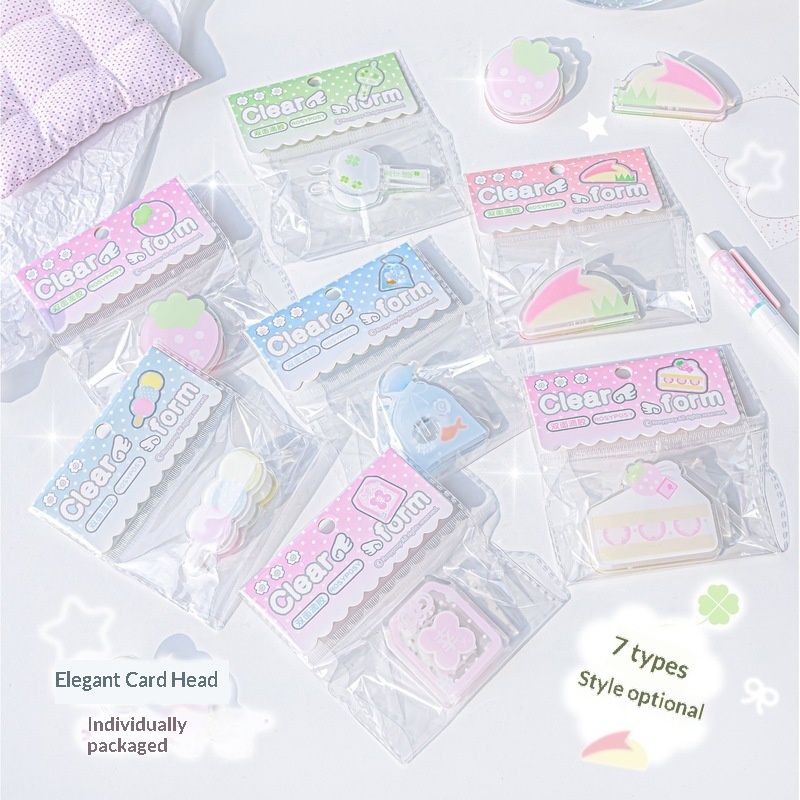 Clips en acrylique transparent - Binder Clip Assorted avis et prix