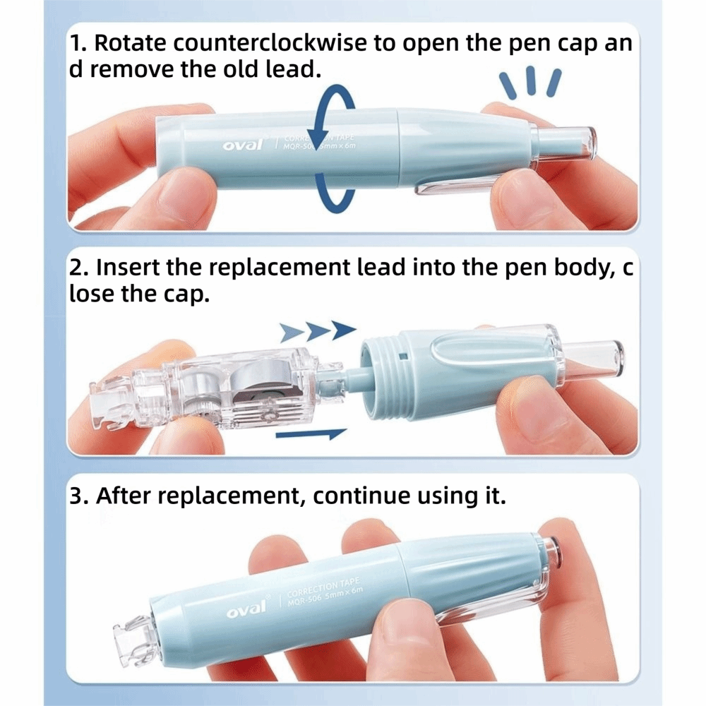 Multifonctionnel 360 °   Ruban - Correction Tape Roller avis et prix